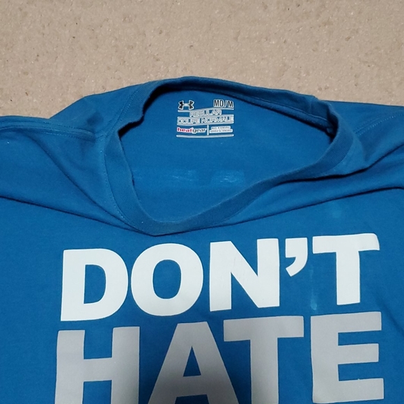 Under Armour "Don't Hate Me" Shirt - Picture 2 of 3